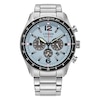Thumbnail Image 1 of Citizen Eco-Drive Chronograph Blue Dial & Stainless Steel Watch