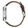 Thumbnail Image 2 of Citizen Automatic Mechanical Open Heart Brown Leather Strap Watch