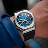 Thumbnail Image 4 of G-Shock GBM-2100A-2BER G-Steel 2100 Series Blue Octagonal Dial Black Strap Bluetooth Solar Watch