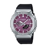 Thumbnail Image 1 of G-Shock GBM-2100A-4BER G-Steel 2100 Series Pink Octagonal Dial Black Strap Bluetooth Solar Watch