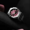 Thumbnail Image 3 of G-Shock GBM-2100A-4BER G-Steel 2100 Series Pink Octagonal Dial Black Strap Bluetooth Solar Watch