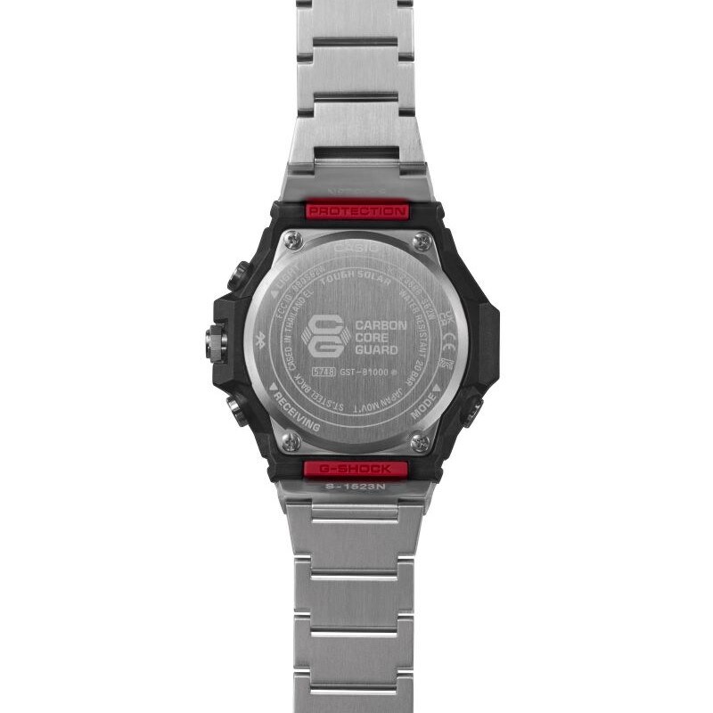 Main Image 2 of G-Shock GST-B1000D-3AER Solar Powered Stainless Steel Bracelet Watch