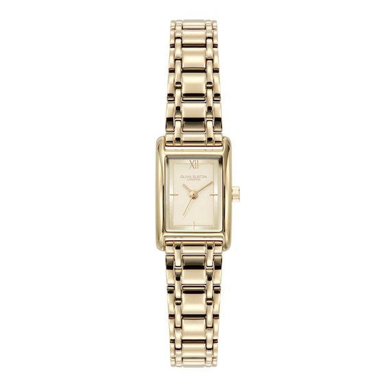 Women's Olivia Burton Petit Grove Light Gold Ip Bracelet Watch