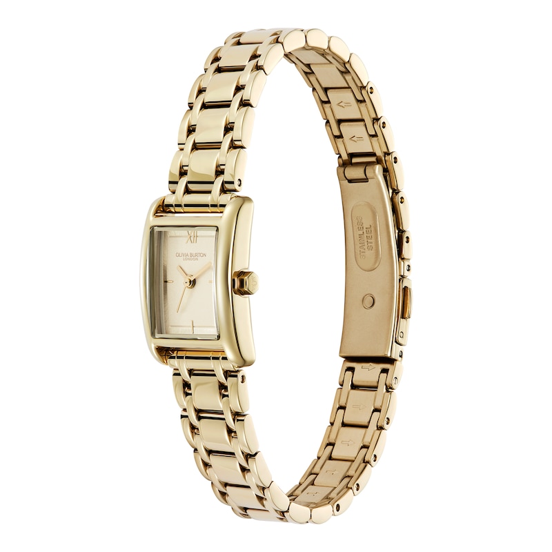 Main Image 2 of Olivia Burton Petit Grove Women's Light Gold IP Bracelet Watch