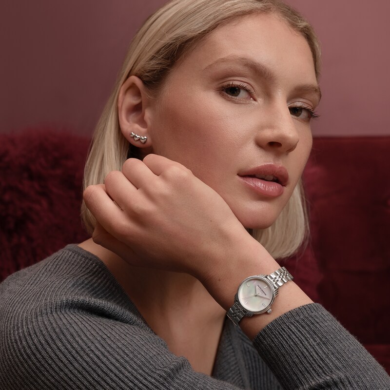 Main Image 6 of Olivia Burton Art Deco 2.0 30mm Stainless Steel Bracelet Watch