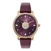 Thumbnail Image 1 of Olivia Burton Beaulieu 34mm Crystal & Cherry Red Leather Strap Watch