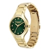 Thumbnail Image 4 of Olivia Burton Lea & Interlock 34mm Gold IP Watch & Bracelet Gift Set