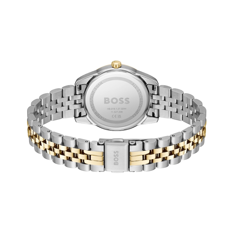 Main Image 3 of BOSS Graceful Precious Women's Crystal & Two Tone Bracelet Watch
