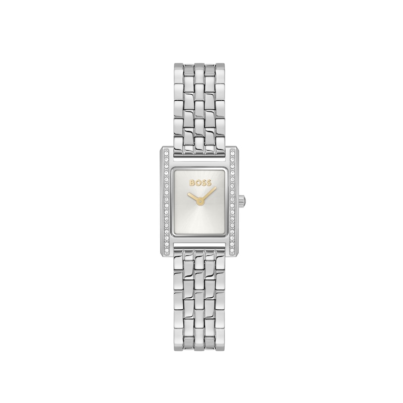 Main Image 1 of BOSS Lucy Women's Precious Crystal & Stainless Steel Bracelet Watch