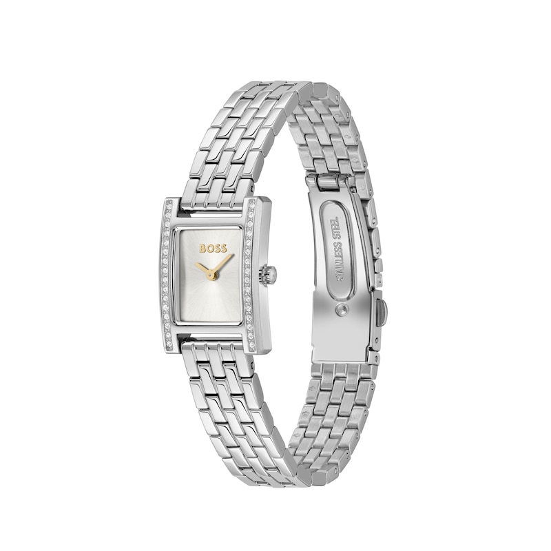 Main Image 2 of BOSS Lucy Women's Precious Crystal & Stainless Steel Bracelet Watch