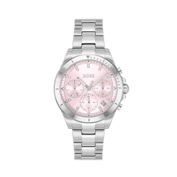 Women's Boss Alley Sport Lux Stainless Steel Bracelet Watch