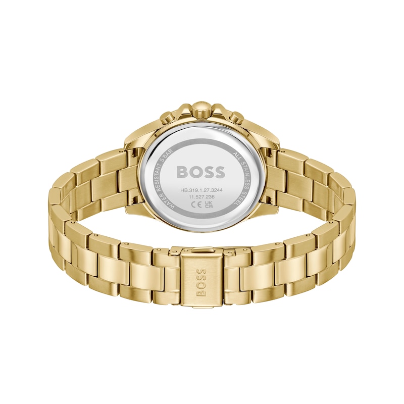 Main Image 3 of BOSS Alley Sport Lux 36mm Women's Light Gold IP Bracelet Watch