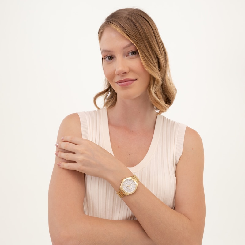 Main Image 4 of BOSS Alley Sport Lux 36mm Women's Light Gold IP Bracelet Watch