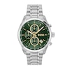 Thumbnail Image 1 of BOSS Grand Prix Men's Chronograph Green Dial & Stainless Steel Watch