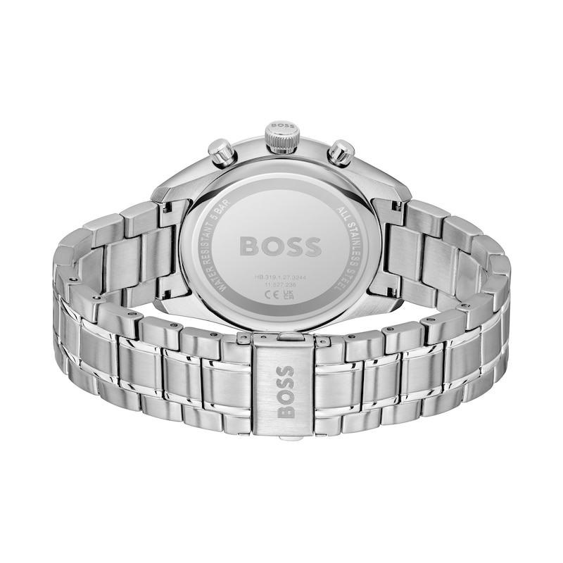 Main Image 3 of BOSS Grand Prix Men's Chronograph Green Dial & Stainless Steel Watch