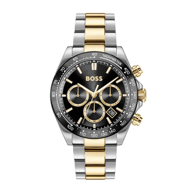 Main Image 1 of BOSS Hero 43mm Men's Two Tone Stainless Steel Bracelet Watch