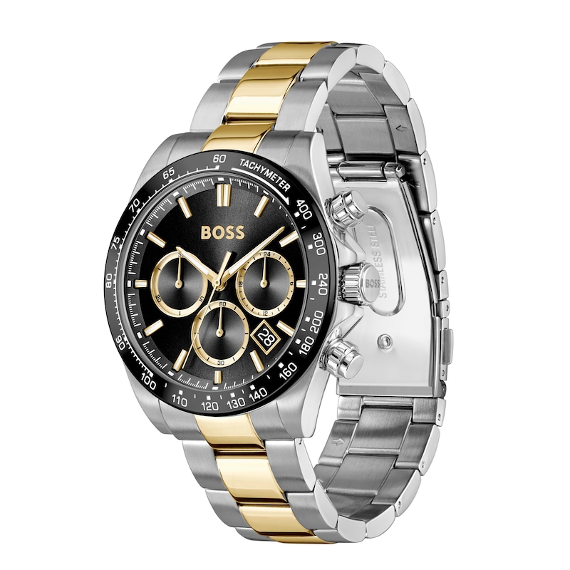 Main Image 2 of BOSS Hero 43mm Men's Two Tone Stainless Steel Bracelet Watch