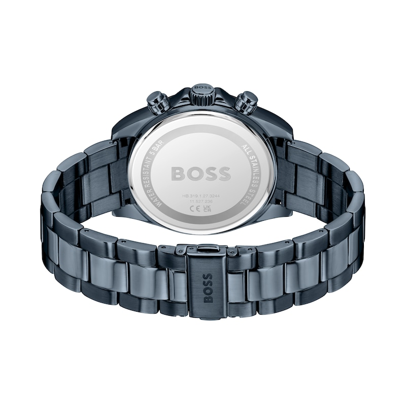 Main Image 3 of BOSS Hero 43mm Men's Blue IP Bracelet Watch