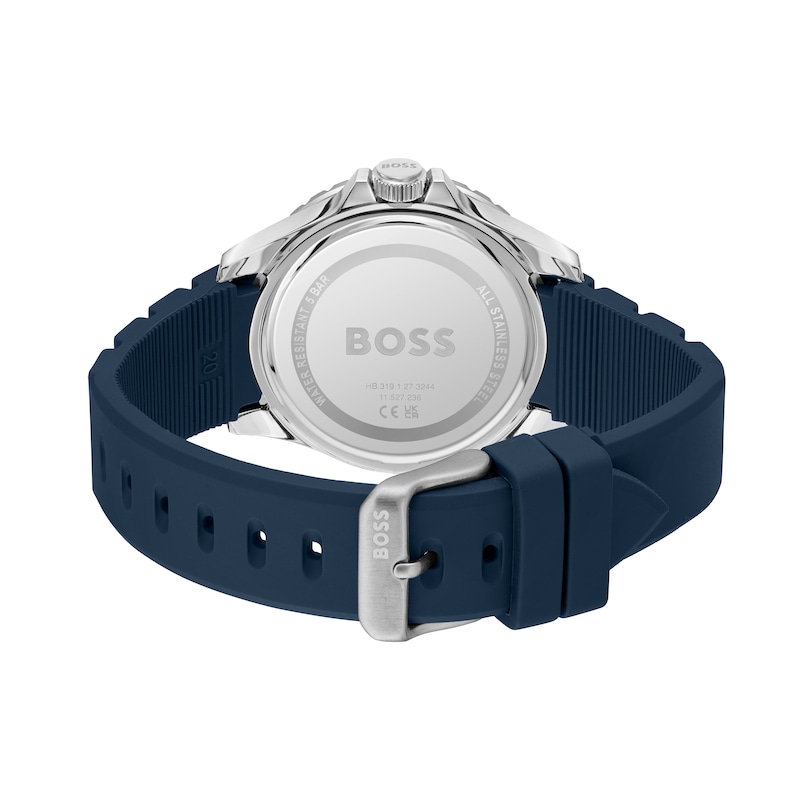 Main Image 2 of BOSS Troper Sport 41mm Men's Blue Silicone Strap Watch