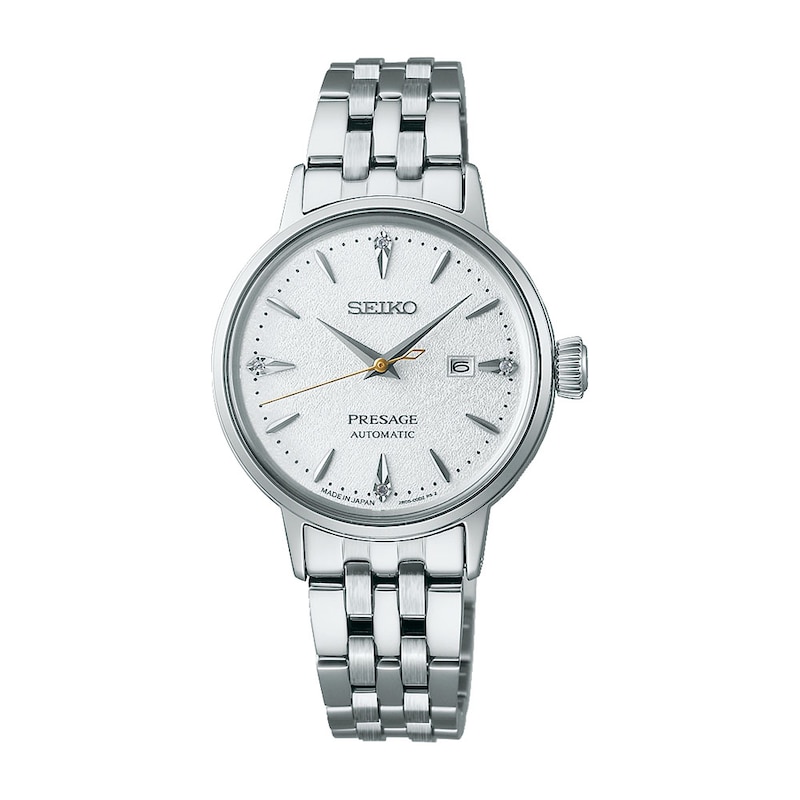 Main Image 1 of Seiko Presage ‘Hot Buttered Rum’ Diamond 30mm Cocktail Time Stainless Steel Watch