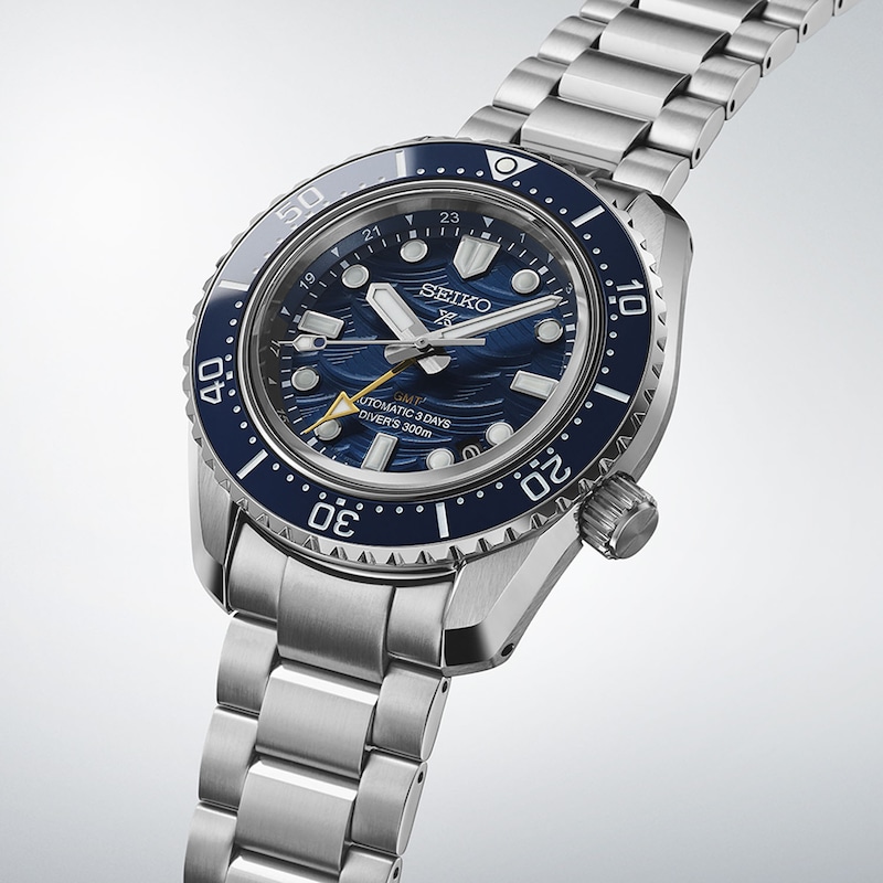 Main Image 2 of Seiko Prospex 1968 Heritage Diver's GMT 60th Anniversary Stainless Steel Limited Edition Watch