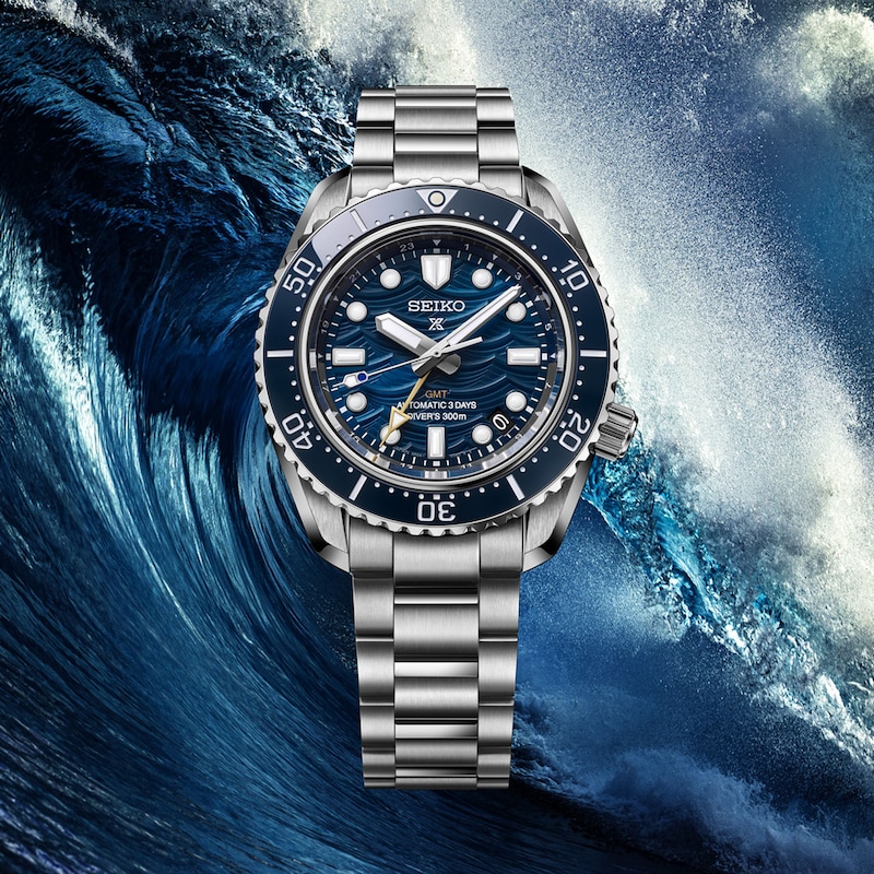 Main Image 7 of Seiko Prospex 1968 Heritage Diver's GMT 60th Anniversary Stainless Steel Limited Edition Watch