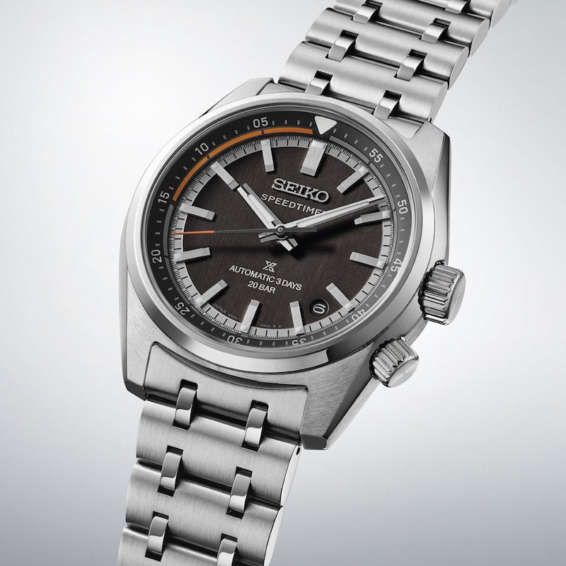Main Image 4 of Seiko Speedtimer Automatic Stainless Steel Bracelet Watch