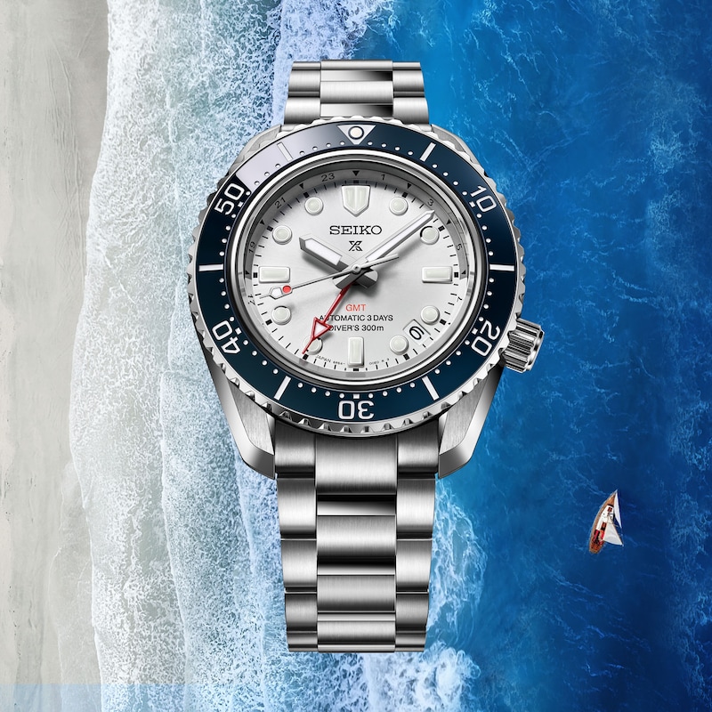 Main Image 7 of Seiko Prospex 1968 Heritage Diver’s GMT 60th Anniversary Stainless Steel Watch