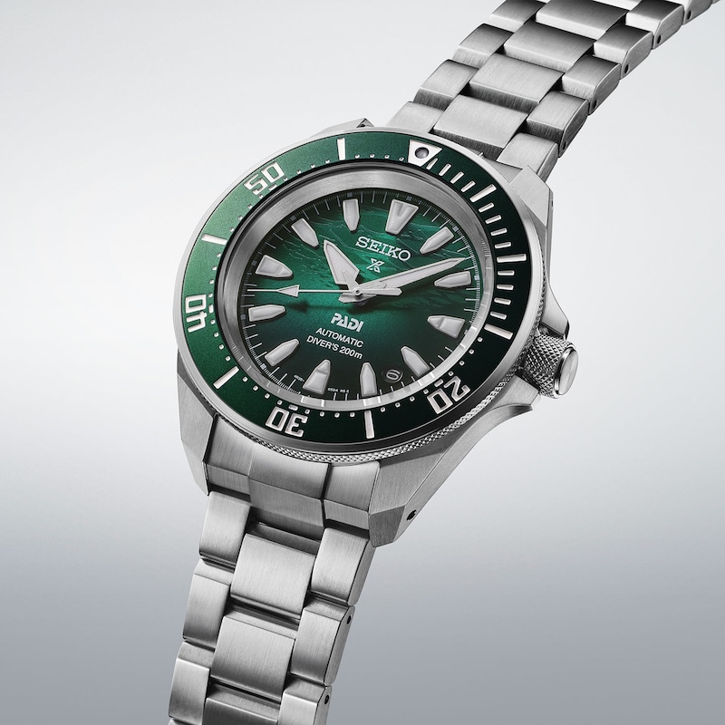 Main Image 2 of Seiko Prospex PADI 60th Anniversary 4R Compact Mechanical Diver's Stainless Steel Watch