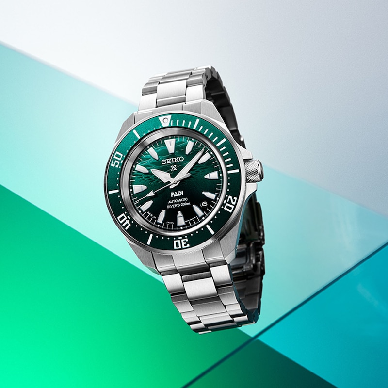Main Image 4 of Seiko Prospex PADI 60th Anniversary 4R Compact Mechanical Diver's Stainless Steel Watch