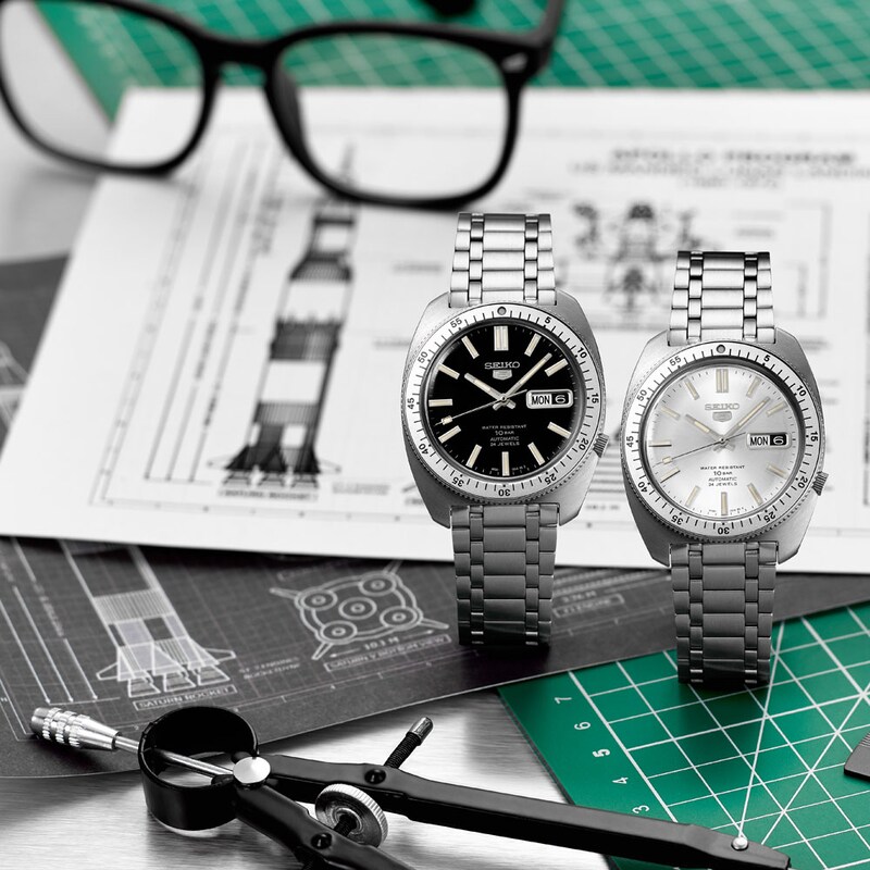 Main Image 7 of Seiko 5 Sports ‘Gene Kranz’ Recreation Stainless Steel Limited Edition Watch