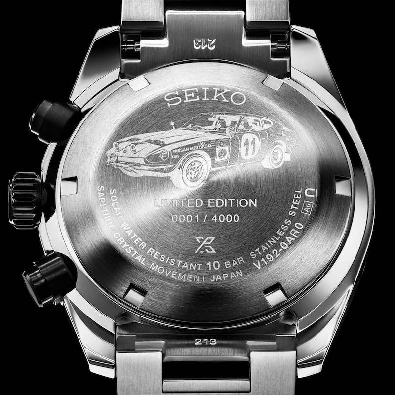 Main Image 8 of Seiko Prospex Solar Speedtimer x DATSUN Fairlady Z Stainless Steel Limited Edition Watch