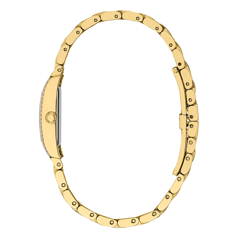 Main Image 2 of Citizen Eco-Drive Mother Of Pearl Crystal Dial & Gold Tone Bracelet Watch