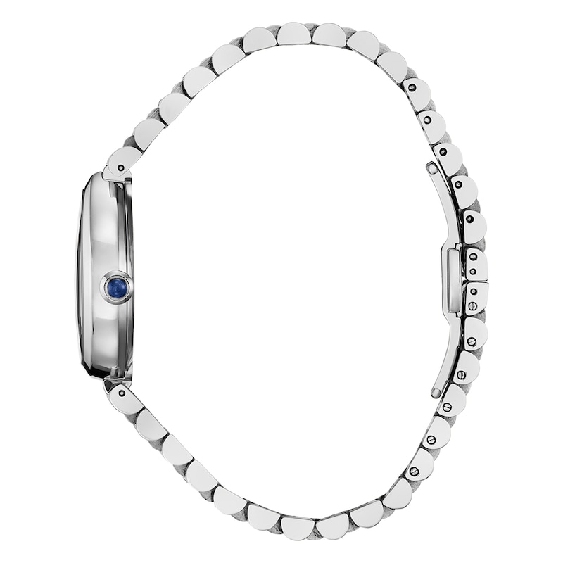 Main Image 2 of Citizen Eco-Drive Purple Pear Shaped Dial & Stainless Steel Watch