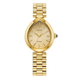 Citizen Eco-Drive Gold Tone Dial & Bracelet Watch
