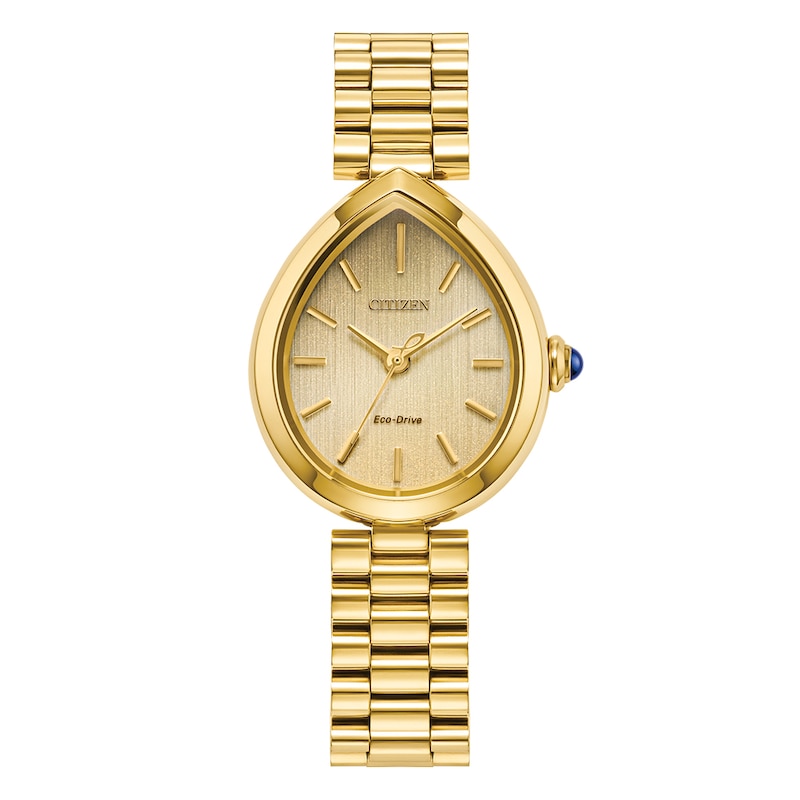 Main Image 1 of Citizen Eco-Drive Gold Tone Dial & Bracelet Watch