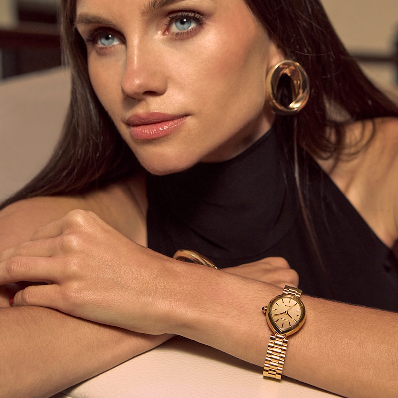 Main Image 4 of Citizen Eco-Drive Gold Tone Dial & Bracelet Watch