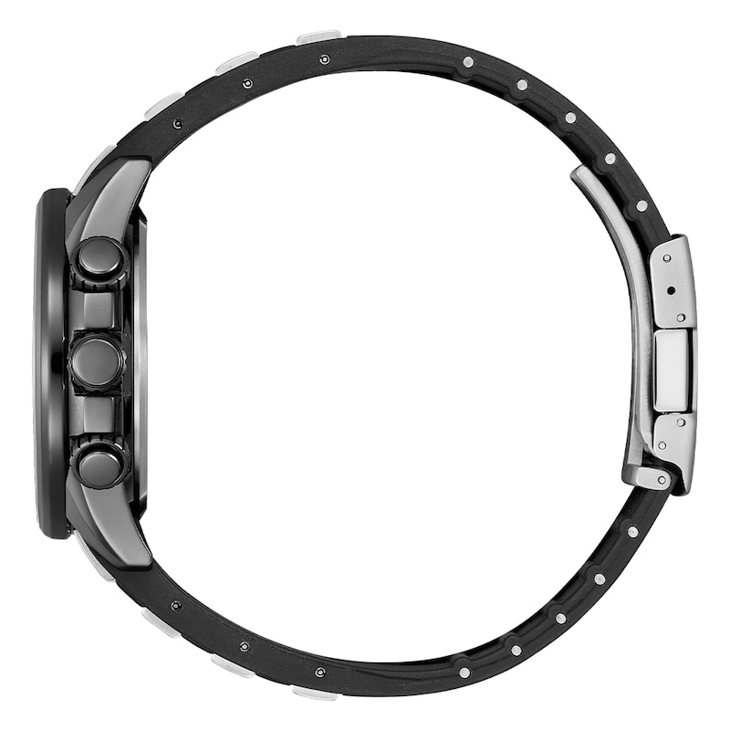 Main Image 2 of Citizen Eco-Drive Perpetual Chrono A.T Black Stainless Steel Bracelet Watch