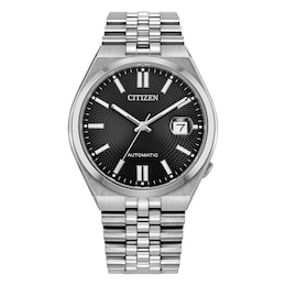 Citizen Automatic Tsuyosa 40mm Black Dial & Stainless Steel Watch