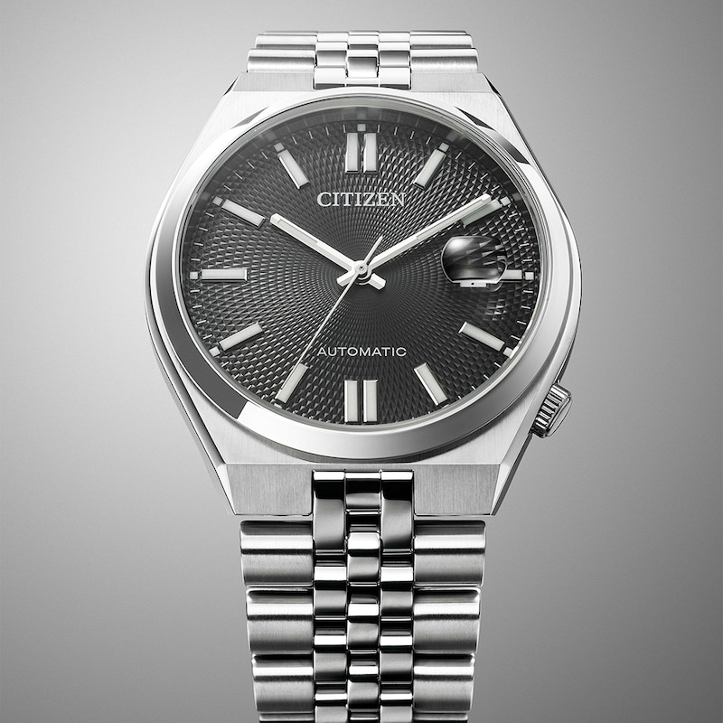 Main Image 4 of Citizen Automatic Tsuyosa 40mm Black Dial & Stainless Steel Watch