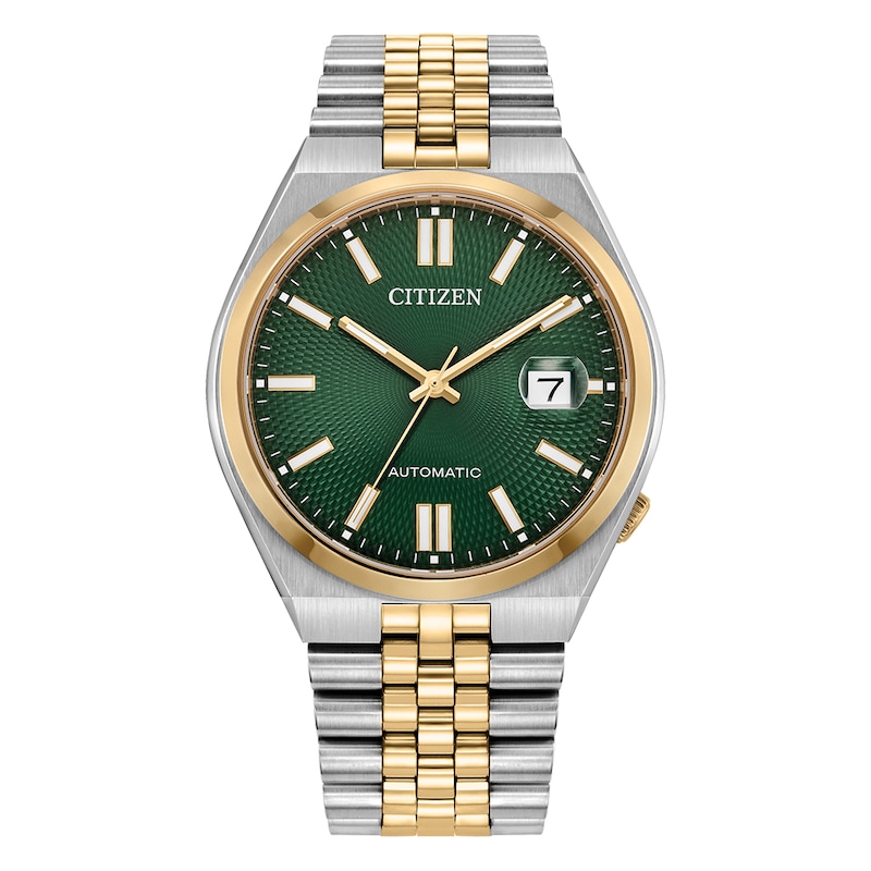 Main Image 1 of Citizen Automatic Tsuyosa 40mm Green Dial & Two Tone Watch