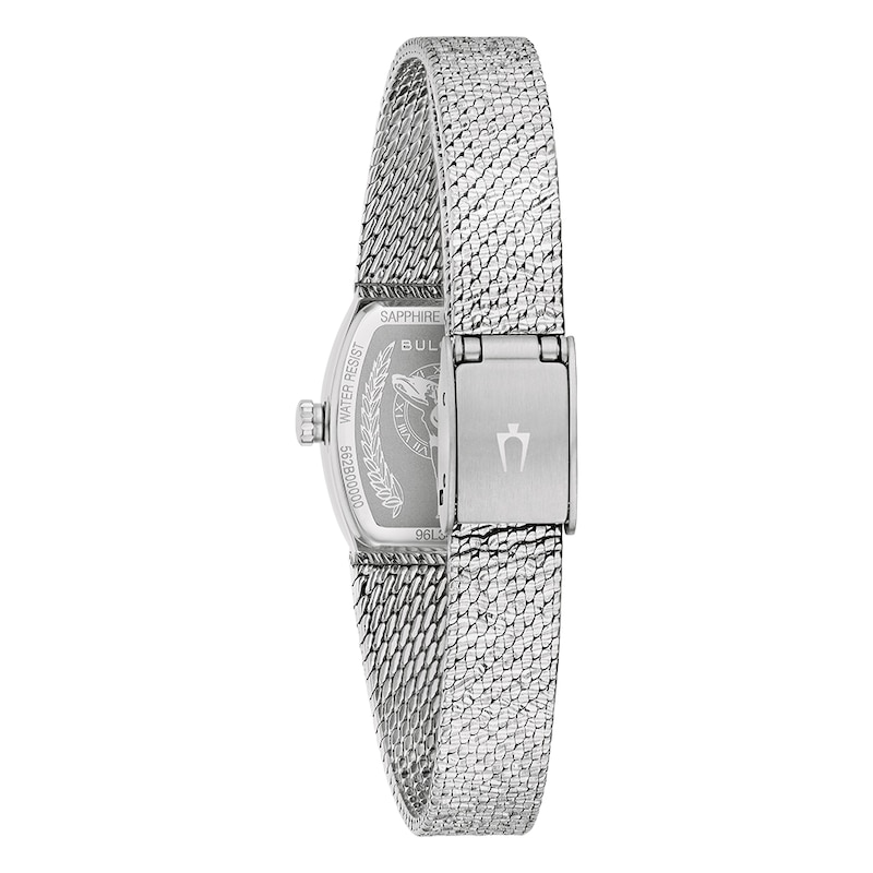 Main Image 3 of Bulova Goddess Of Time 17mm Ladies' Stainless Steel Mesh Bracelet Watch