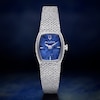Thumbnail Image 5 of Bulova Goddess Of Time 17mm Ladies' Stainless Steel Mesh Bracelet Watch