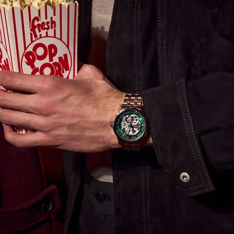 Main Image 6 of Bulova Sutton Automatic 40mm Skeleton Dial & Stainless Steel Watch