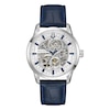 Thumbnail Image 1 of Bulova Sutton Automatic 40mm Skeleton Dial & Blue Leather Watch