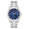 Thumbnail Image 1 of Bulova Surveyor 39mm Men's Blue Dial & Stainless Steel Watch