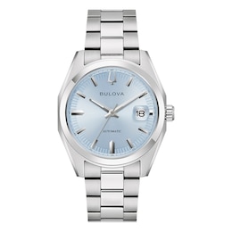 Bulova Surveyor 39mm Men's Blue Dial & Stainless Steel Watch