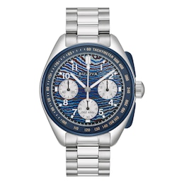 Bulova Lunar Pilot Timascus Chronograph Stainless Steel Limited Edition Watch