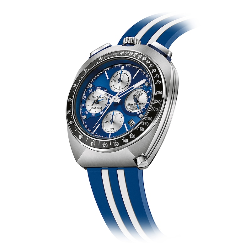 Main Image 2 of Bulova 150th Anniversary SHELBY® Racer Chronograph Limited Edition Men's Strap Watch
