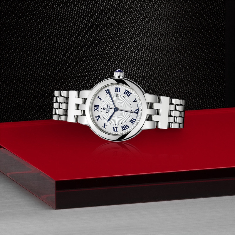 Tudor Clair De Rose Ladies' Stainless Steel Bracelet Watch